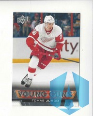2013-14 Upper Deck #476 Tomas Jurco YG RC Rookie Red Wings